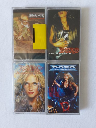 Doro warlock musikkassetten - doro/warlock,