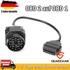 OBD1 auf OBD2 Adapter Ersatz für BMW E28 E30 E34 E36 E38 Kabel 20Pin auf 16Pin