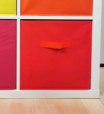 Aufbewahrungsbox rot 33x33cm