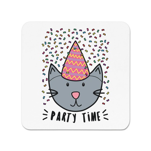 Party time katze - party,