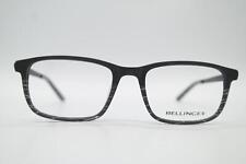Brille BELLINGER Penta Schwarz Transparent Oval Brillengestell eyeglasses Neu