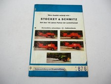 S&S Ballenschleuder 1876 für MF Anbauanleitung Ersatzteilliste 1970er Jahre