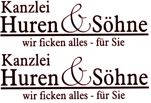 Kanzlei huren söhne - 2, &