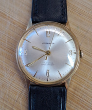 Vollanker Vintage Armbanduhr Uhr mechanisch Handaufzug 17 Jewels