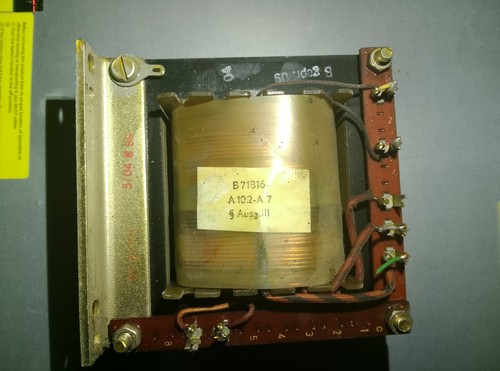 Trafo siemens b71816 a102 7 - siemens,