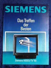 Siemens Prospekt 1990,  Video/