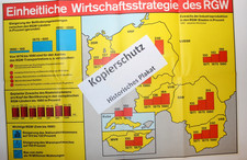 DDR Propaganda Plakat /