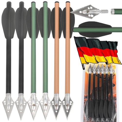 24x armbrustpfeile aluminium - 24x,