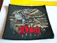 DIO – very rare old original 80s HOLY DIVER, UNCUT Patch!!! 