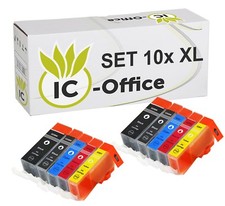 10x PGI 525XL CLI 526XL Set +Chip für CANON PIXMA MX882 MX884 MX885 MX895 MG5350