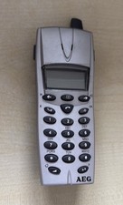 AEG D7000 Quattro| DECT-Telefon Silber | Handteil Schnurlos Telefon | TOP