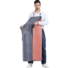 Schwarz-Rote Gummischürze