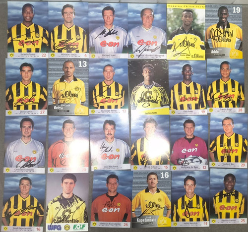 Fußball autogramme bvb - 24,
