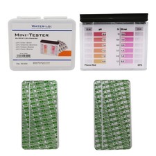 HAF® Mini Pooltester inkl. 40 Testtabletten für Chlor/Brom/pH-Wert Bestimmung