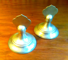 Tischkartenhalter 2x Historismus Jugendstil Alpacca Hotelsilber antik Vintage