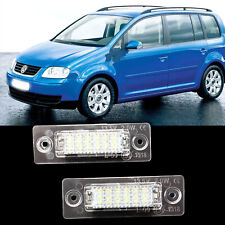 2x LED Kennzeichenleuchte VW Touran 1T1 1T2 Wagenummer Nummernschild
