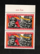 DDR 1966 Helden d. antifaschistischen Freiheitskampfes Mi.1198 postfrisch*BM384e