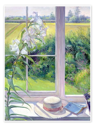 Poster leseecke fenster - im,