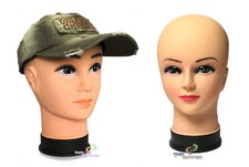 Dekokopf Schaufensterpuppe  für Perücke Mütze 