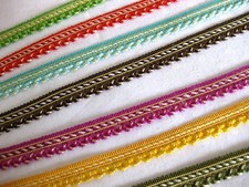 2m Posamenten-Borte Webband /1,30€ pro Meter/verschiedene Farben 12mm breit B276