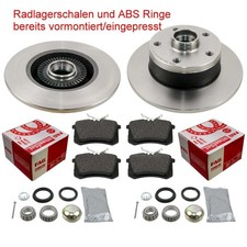 Bremsen hinten für AUDI A4 8D