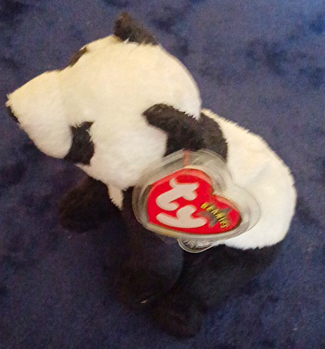 Beanie babies panda - beanie,