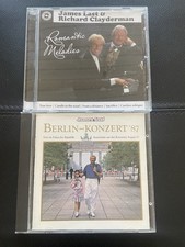 2  CDs :  JAMES  LAST  -   Berlin Konzert  1987  +  Romantic Melodie , Classical