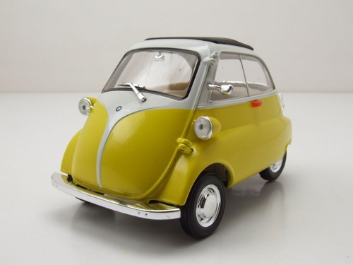 Bmw isetta gelb weiß - bmw,