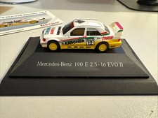Herpa Mercedes Benz DTM EVOII Sondermodell MBMC Rhein/Ruhr Weihnachten 1997