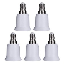 5x Lampen Sockel Adapter E14