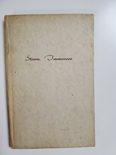 Immensee theodor storm - theodor,