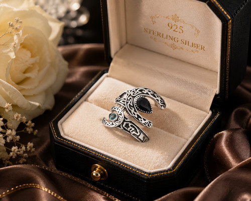 Luxus silberring - luxus, –