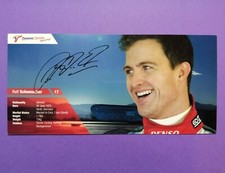 alte Autogrammkarte, Ralf Schumacher, Toyota, Formel 1 Grand Prix 2005, 10x21cm