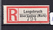 R1092) Dt.Reich, Reco-Zettel