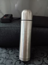EDELSTAHL ISOLIER THERMO FLASCHE KANNE ISOLIERFLASCHE THERMOFLASCHE 0,5