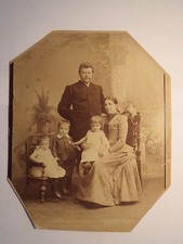 Family - Man & Woman & 3 Kids