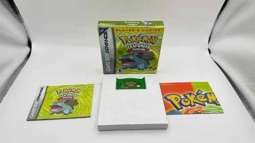 Pokémon leafgreen version gba - pokémon,