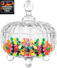 Vintage Bonbonglas Deckel Fuß