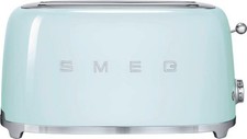 Smeg Doppellangschlitz Toaster TSF02PGEU Pastellgrün NEU in OVP