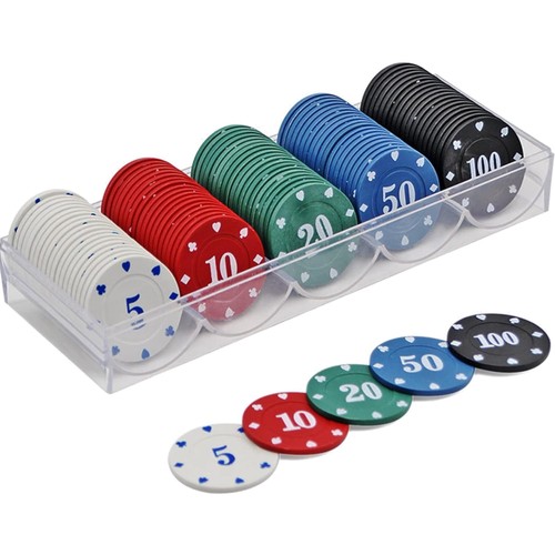 Poker chips set - poker, stück