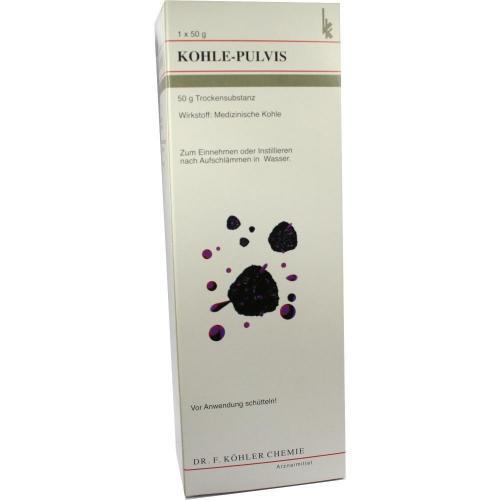 Kohle pulvis ohne magensonde - kohle,