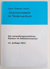 Die Verwaltungsrechtliche Klausur Im Assessorexamen, 14. Auflage 2021, Gaus