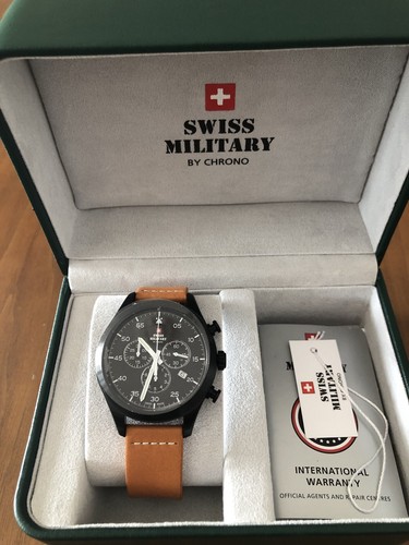 Swiss military chrono - swiss,