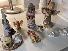 Deko-Engel für Weihnachten und Tannenbaum Top Zustand Konvolut Weihnachten