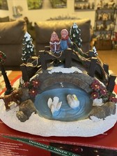 Konstsmide Weihnachtsdeko Brücke überm Teich