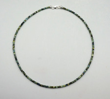 Kette Halskette TURMALIN blau