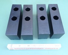 4 SCHUNK SFA 400 Aufsatzbacken Blockbacken Spannbacken Drehfutter Backenfutter