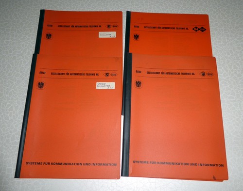 Orangene dokumenten mappen - 4, dokumenten-mappen
