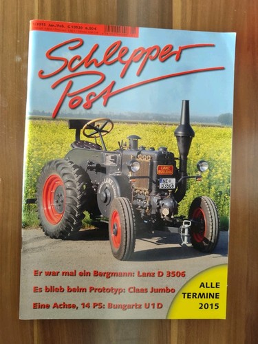 Zeitschrift schlepper post - 1, /