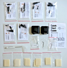 Für Lectrosonics diverse neue Stecker und gebrauchte Lederschützer für Sender